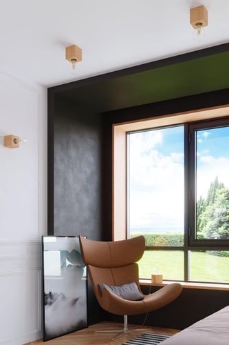 Drewniana LAMPA sufitowa SL.0675 ekologiczna OPRAWA kostka downlight cube na Arena.pl