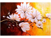 60X40CM MAGNOLIE PEŁNI OBRAZ