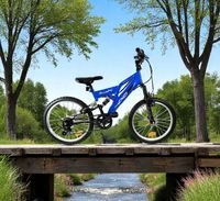 ROWER DZIECIĘCY 20 CALI GÓRSKI AMORTYZATOR PRZERZUTKI LEKKA RAMA DLA DZIECI