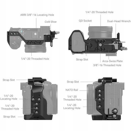 Klatka operatorska SmallRig 4336 do Sony A6700 na Arena.pl