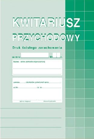 kwitariusz przychodowy 400-3 zdjęcie 1