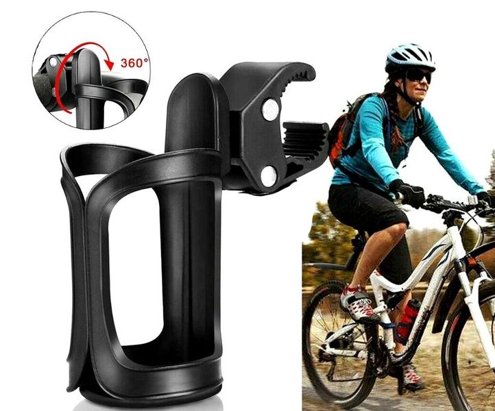 Uchwyt na Bidon Koszyk Na Butelkę Kubek do Wózka C1_5E zdjęcie 6