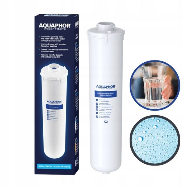 Aquaphor FILTR WODY PITNEJ pod zlew KRYSZTAŁ A na chlor rdzę i MĘTNĄ WODĘ zdjęcie 3