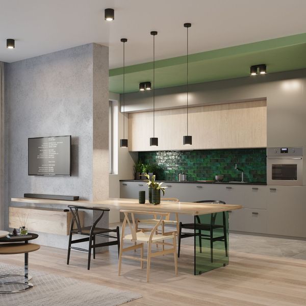 Plafon ORBIS 1 czarny zdjęcie 9