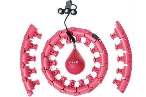 smart HULA HOP z Obciążeniem z Wypustkami do ćwiczeń Odchudzające Trwałe na Arena.pl