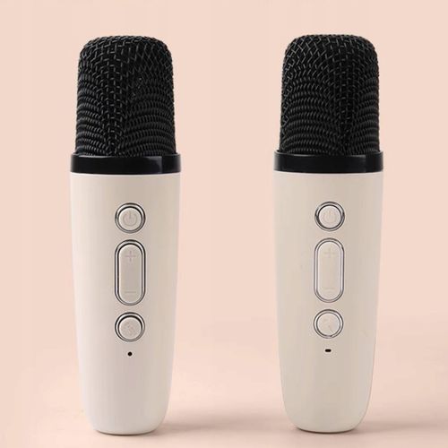 Bezprzewodowy Zestaw Do Karaoke Dla Dzieci Bluetooth Głośnik + 2 mikrofony na Arena.pl