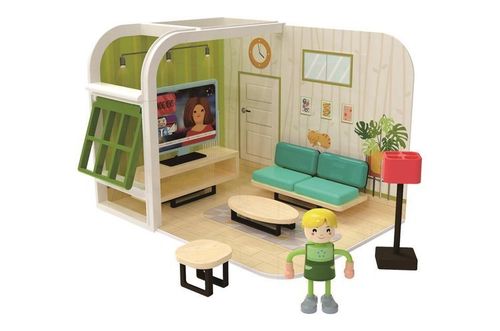 Joueco Domek dla lalek SALON na Arena.pl
