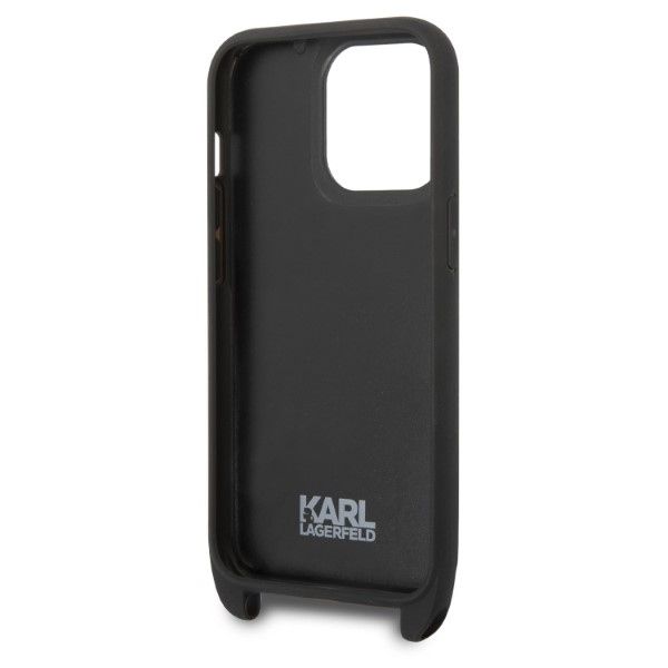 Etui Karl Lagerfeld do iPhone 14 Pro, Czarny zdjęcie 4