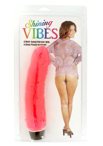 Jelly Glitter Vibrator Pink zdjęcie 2