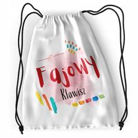 Plecak Dla Klawisza Sportowy Szkolny Worek Torba Z Nadrukiem Ze Zdjęciem