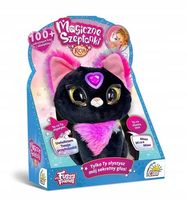 Maskotka interaktywna Cobi kotek czarny dźwiękowy 25 cm 3 lata +