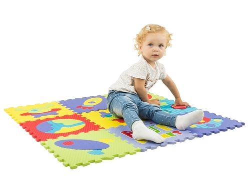 Piankowe puzzle podłogowe Kosmos – 50 elementów na Arena.pl