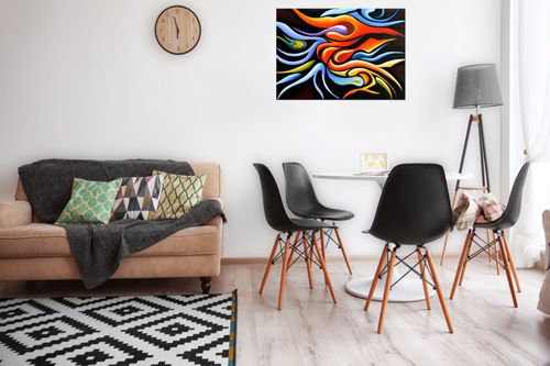 Obraz Płótno 70X50 Kobieta W Tańcu na Arena.pl