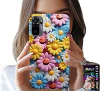 ETUI DO XIAOMI NOTE 10 / 10S - KOLOROWE KWIATKI, STOKROTKI FUTERAŁ CASE