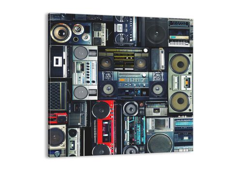 Obraz Na Płótnie - Technika Magnetofon - 30X30 Cm - Ac30X30-3875 na Arena.pl