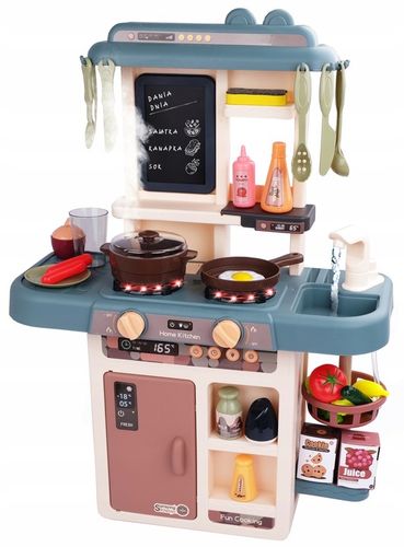 KUCHNIA DLA DZIECI KRAN PARA ŚWIATŁO DŹWIĘK funkcja wody 42 AKCESORIA na Arena.pl