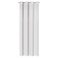 Firana na przelotkach SIBEL 140x250 szampańsko biała