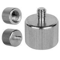 adapter tuleja redukcja statywowa 5/8" żeński na 1/4" męski aluminium 25 mm