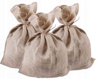 Worek worki jutowe juta 60x100 200g/m2 3 sztuki gwiazdka gwiazdor duże