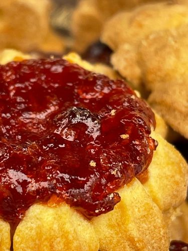 Ciastka Kruche ROZETKA z Marmoladą Rozetki PRL Borys 2kg na Arena.pl