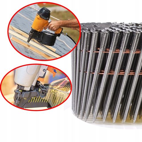 Gwoździe do gwoździarki bębnowe 2,8/80 R 4500szt. na Arena.pl