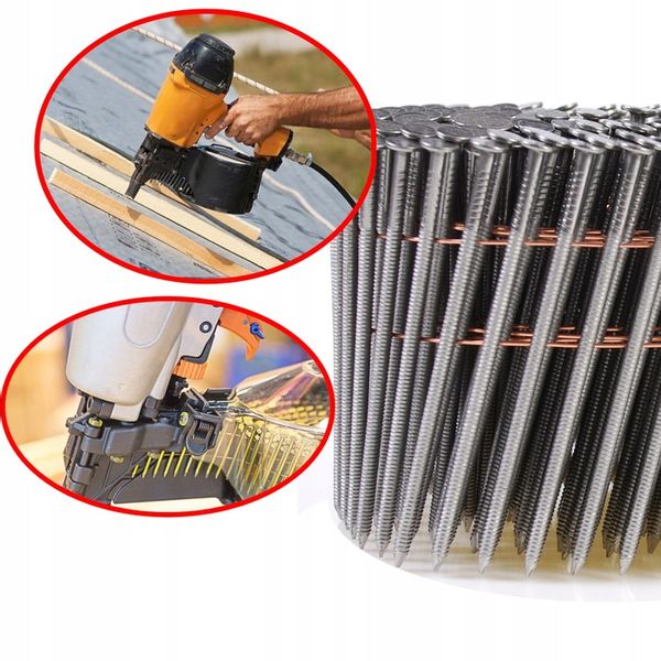 Gwoździe do gwoździarki bębnowe 2,8/80 R 4500szt. zdjęcie 3