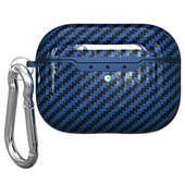 beline airpods carbon cover air podspro 2 niebieski /blue