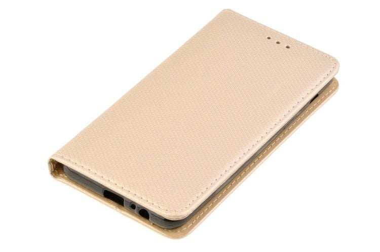 Etui Smart W2 do SAMSUNG GALAXY A8 2018 A530 złoty zdjęcie 3