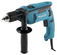 wiertarka udarowa 680w uchwyt szybkomocujący+waliz led - m hp1641fk