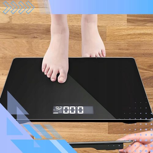 WAGA ŁAZIENKOWA ELEKTRONICZNA SZKLANA LED SLIM PRECYZYJNA 180 KG + na Arena.pl