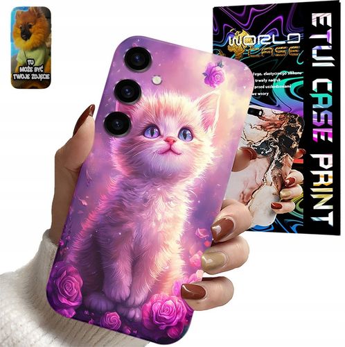 ETUI CASE SAMSUNG GALAXY S24 FE SŁODKIE KOTKI KOTEK WZORY na Arena.pl