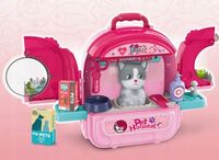 Koci salon piękności przychodnia weterynarz zwierzęta plecak mobilny