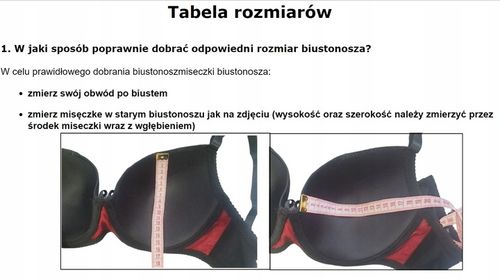 Biustonosz koronkowy stanik usztywniany z fiszbinami 38 / 85C kolory TTP na Arena.pl