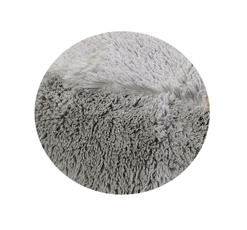 legowisko dla psa fluffy 70 cm jasnoszare na Arena.pl