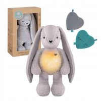 SZUMIŚ SZUMIĄCY MIŚ KRÓLIK MECHANIZM 5W1 LAMPKA SZUMISIE + ETUI SZARY