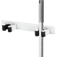 Uchwyt Wieszak Ścienny Metalowy na Mopa Miotłę Narzędzia Ogrodnicze Haczyk