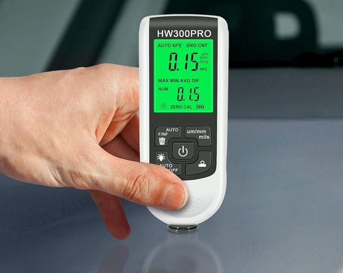 Miernik grubości lakieru Tester Sonda z wyświetlaczem LCD 0~2000um na Arena.pl