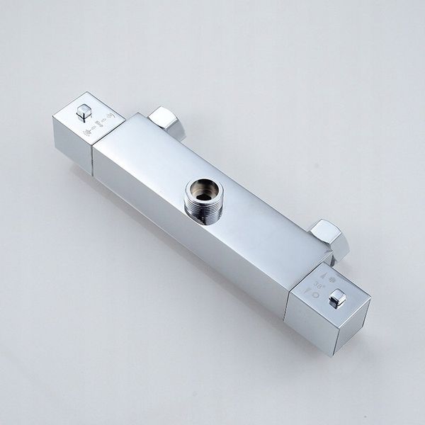 BATERIA TERMOSTATYCZNA DO KABINY PRYSZNICOWEJ NATRYSKOWEJ TERMOSTAT CHROM zdjęcie 1