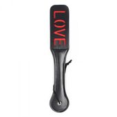pejcz paletta doppia double spank paddle love black