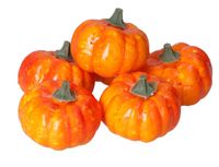 SZTUCZNE DYNIE DEKORACJE JESIENNE JESIEŃ DYNIA 6SZT.