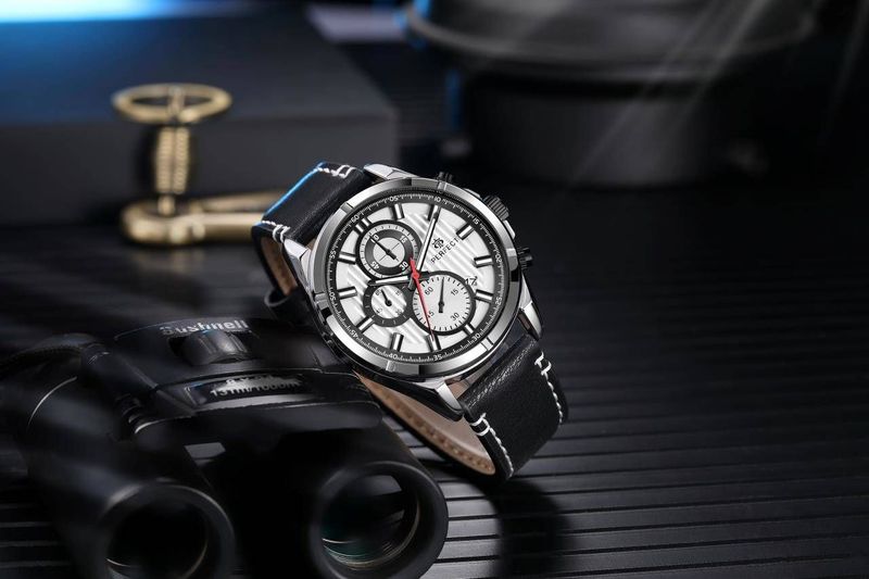 zegarek męski perfect chronograf ch03l-02 + box zdjęcie 4