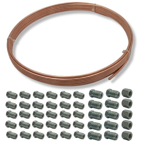 Zestaw elementów do zakuwania przewodów hamulcowych sztywnych ZEPS-06 na Arena.pl