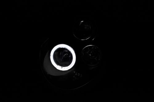 Reflektory lampy przednie MINI COOPER ring black na Arena.pl
