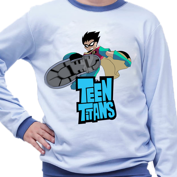 Piżama dziecięca Młodzi Tytani zdjęcie 1