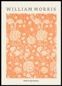 Plakat 50x70cm Design Wild Tulip Pattern, Morris Vintage do Salonu