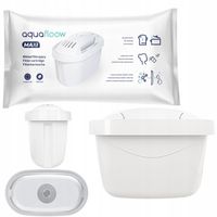 Dzbanek filtrujący szklany Wessper AquaMax 3l + 10x Filtr do wody