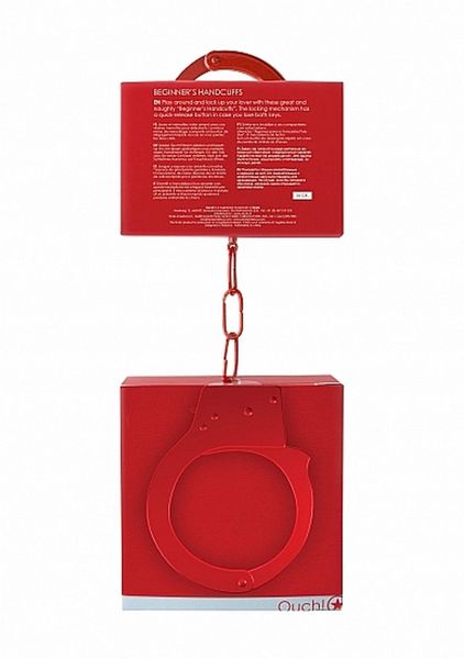 Beginner"S Handcuffs - Red zdjęcie 3