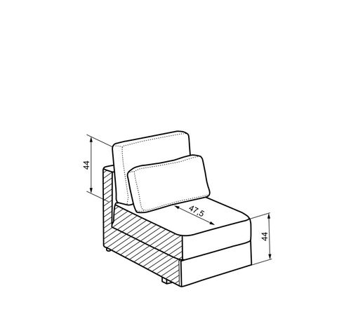 Narożnik Modułowy Palermo na Arena.pl