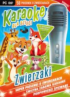 Karaoke dla dzieci Zwierzaki z mikrofonem