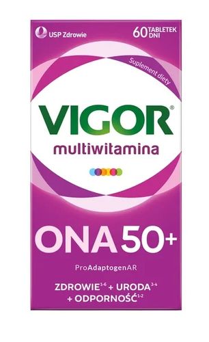 VIGOR Multiwitamina ONA 50+ 60tabl. na Arena.pl